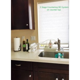 My Aqua Filter 5 Stage 75 GPD Portable Countertop Calcite (raise pH)  Reverse Osmosis RO System