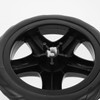MUCKLILY Shopping Trolley Wheels 2 Pieces Rolling Laundry Trolley Wheels