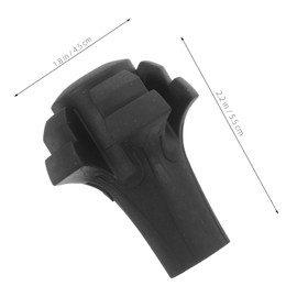 BESPORTBLE Trekking Pole Tip Covers for Hiking Anti-Slip Ski Pole Accessories Easy Install