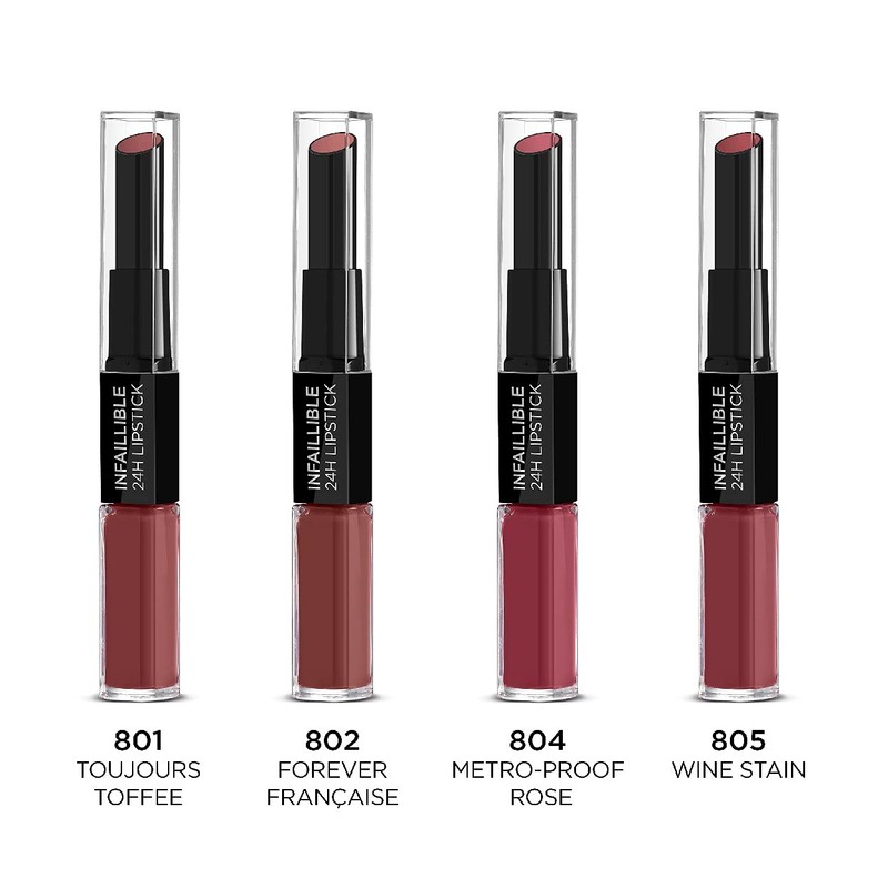 L'Oréal Paris L'Oreal Paris Infaillible 2-Step 804 Metro Proof Rose