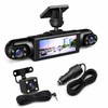 Multi-Lens Dash Cam for Vehicle Recording – 1080P Front, Side