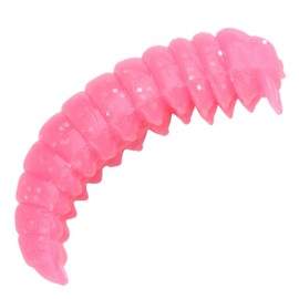 Trout Master Camola 30 mm - 15 Artificial Bee Maggots, Colour/Aroma: Pinky/Garlic
