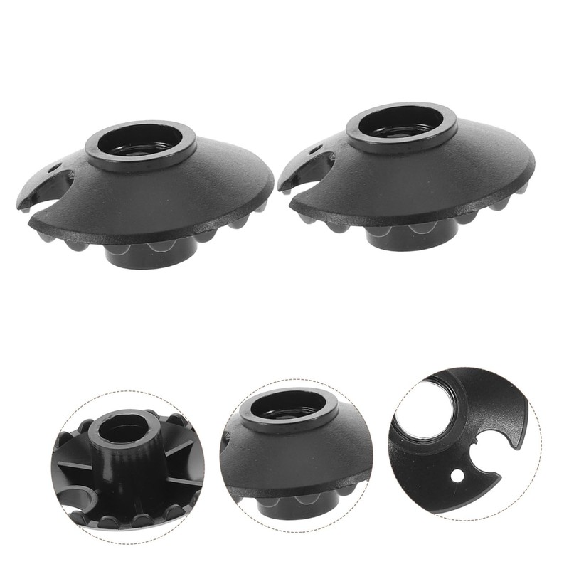 BIUDECO Versatile Trekking Pole Accessory Set 4pcs Replacement Baskets for