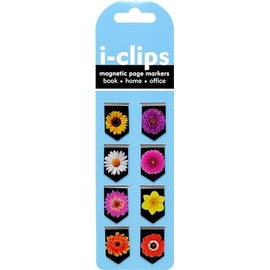 Flowers i-clip Magnetic Page Markers