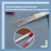 30 Pieces Large Eye Sewing Needles, Stainless Steel Sewing Needles