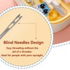 Portable Sewing Kit with Storage Box, Basic Sewing Accessories for
