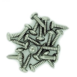 No.8 x 2.75 (4.2mm x 70mm) TX Pan Self-Tapping Screw - Stainless Steel (A2) (Pack of 20)