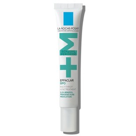 La Roche-Posay Effaclar BPO Multi-Target Acne Treatment with 5.5% Micronized Benzoyl Peroxide, Acne Cream for Face, Targets Oily Skin, Blackheads & Prevents Pimples