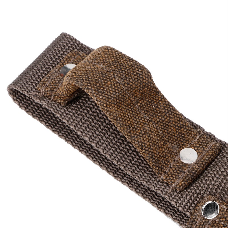 Waxed Canvas Apron Thickened Waterproof Tools Pocket Apron for Garden