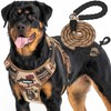 Beebiepet Heavy Duty Tactical Dog Harness for Large Dogs, No
