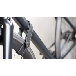 PARAX Leather Strap for Bicycle Wall Mounts – for Fixing the Front Wheel – Suitable for Bicycle Wall Mount Bicycle Mounts