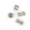 75 Sets Silvery Chicago Binding Screws Assorted Kit Nail Rivet