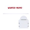 Satco 65-1221 4FT 19W LED Strip Light, CCT Selectable 2700K-5000K,