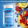 New Ashwagandha Gummies - 60 Count - Mixed Berry, KSM-66,