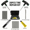 20PCS Tire Repair Kit – Flat Tire Plug Kit includes