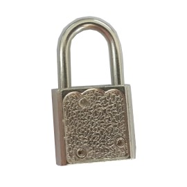 FixtureDisplays Small Metal Padlock Mini Tiny Box Luggage/Suitca