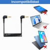 Paquete de 2 cables de micrófono de 0.1 in para