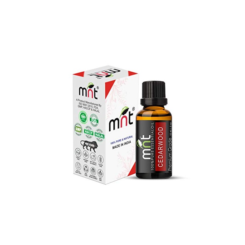 MNT Cedarwood Essential Oil 100% Pure, Natural & Therapeutic Grade