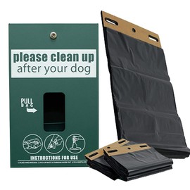 Standard Mini Dog Waste Station/MittN Bag™ System (Matte Green)