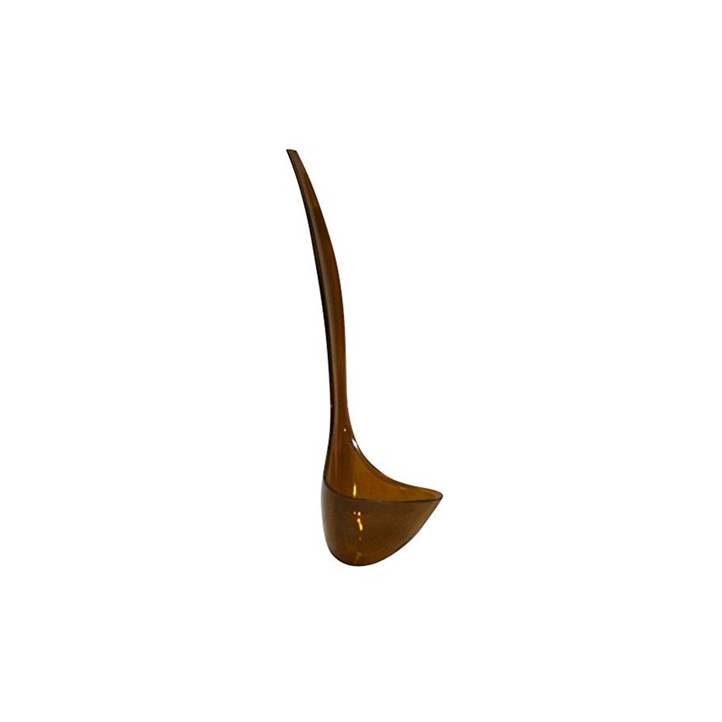 Plastic Amber Punch Bowl Ladle