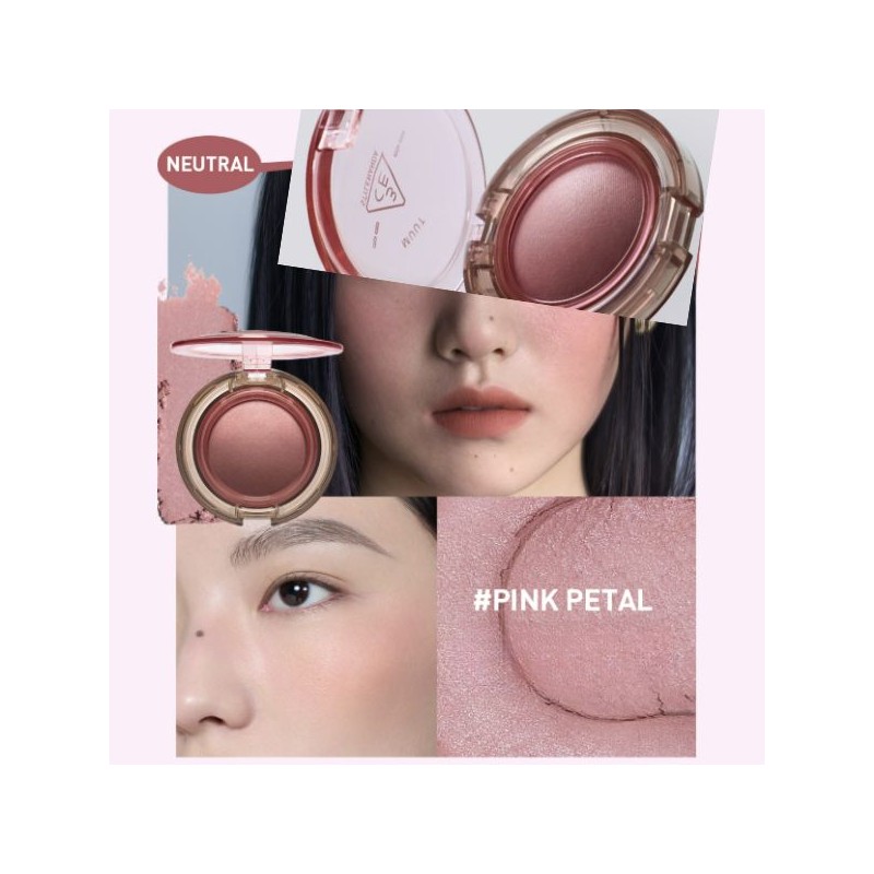 3CE Bouncy Blur Balm[Tinted Summer Edition] 4.8g, color:03 Pink Petal