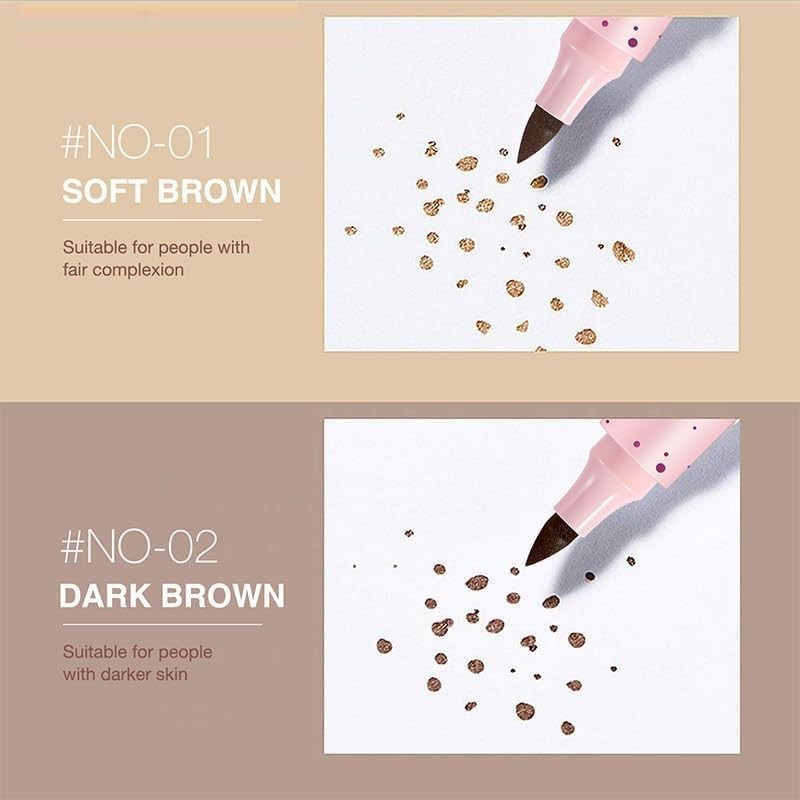 Freckles Pen de Maquillaje para Pecas, Bolígrafo para Crear Maquillaje