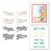 Spellbinders Glimmer Hot Foil Plate-Christmas Essentials Glimmer Rectangles
