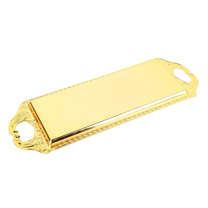 Rectangular Metal Tray Modern Elegant Decorative Light Luxury Serving Tray