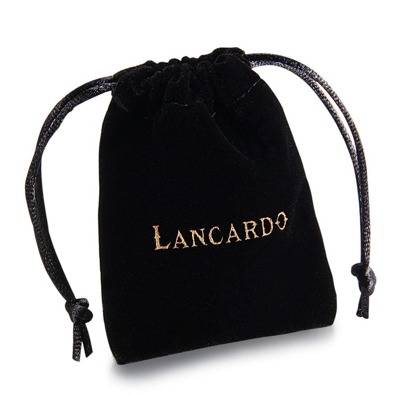 Lancardo Women Elastic Strap Wristwatch Big Number Dial Watch Rose