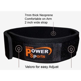 BICEP STRAPS ROCK FLEXY Occlusion Muscle Training Bands - Pair of Blood Flow Restriction Training Bands 2inch Width 17inch Long