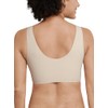 Schiesser Invisible Soft Women's Bustier with Removable Pads, Sand_170364