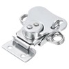 sourcing map Butterfly Twist Latch, 2.17 Inch Alloy Spring Loaded
