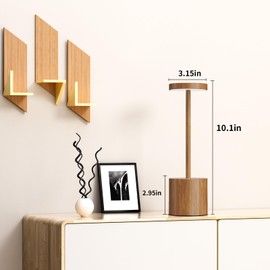 SAKRINGT 2 Pack Cordless Table Lamp Rechargeable,5000mAh Battery Operated Portable LED Table Light,Dimming Desk Lamp for Patio/Restaurant/Outdoor