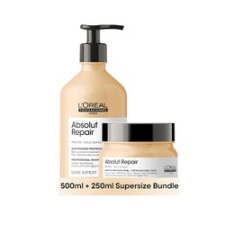 L'Oreal Professionnel Absolut Repair Shampoo 500ml & Hair Mask 250ml
