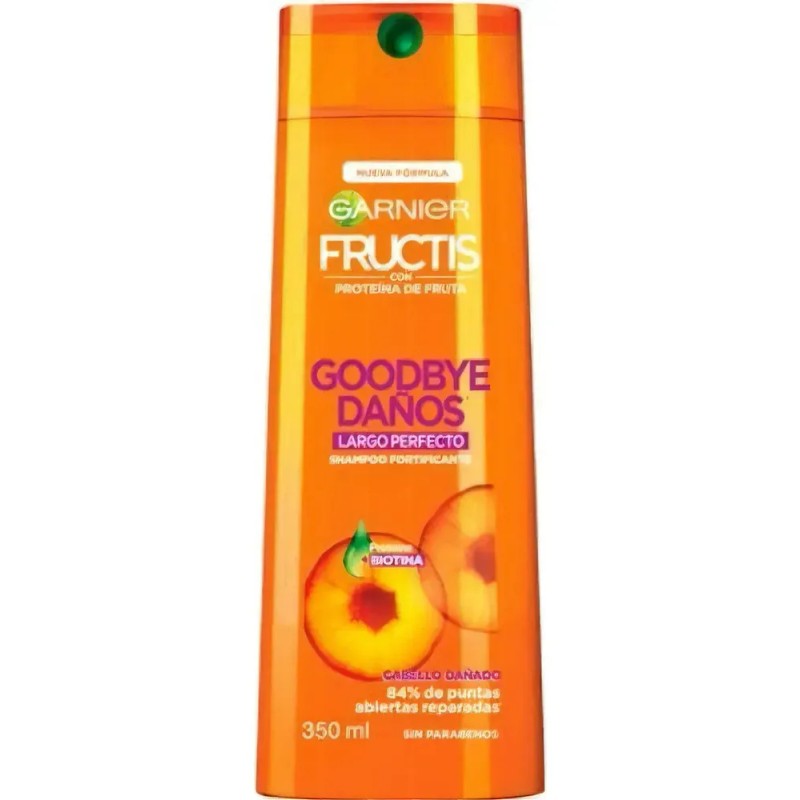 Shampoo Garnier Fructis Borrador de Daño con Biotina Largo Perfecto