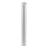 Hydronix EC-2520W Universal White Empty Water Filter Cartridge, Durable Construction, for Pre or Post Use 2.5" x 20"