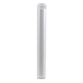 Hydronix EC-2520W Universal White Empty Water Filter Cartridge, Durable Construction, for Pre or Post Use 2.5" x 20"