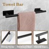 Juego de 5 piezas de accesorios de baño autoadhesivos, juego