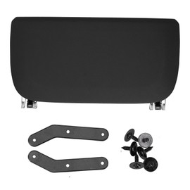 Seat Back Panel Trim Artificial Leather Cover Car Interior Accessory Fit for 5 7 Series F07 F10 F11 F18 F01 Black