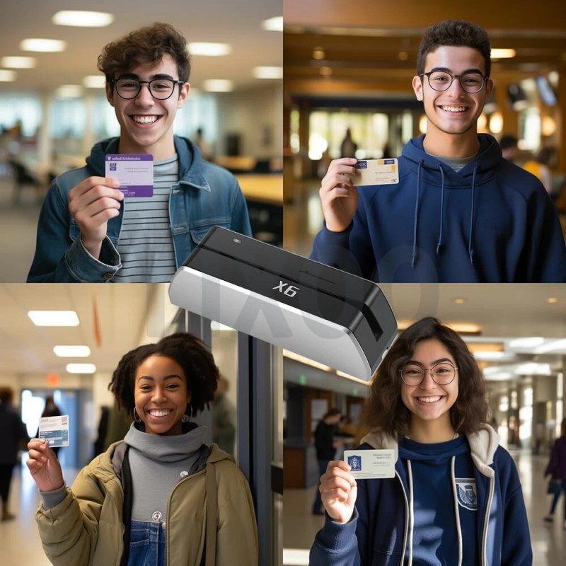 Misiri X6 Smallest USB 3 Tracks Mag Swipe Card Reader