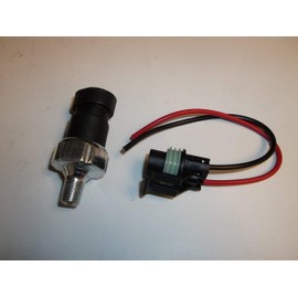 RPS Oil Pressure Fuel Pump Pressure Shut Off Sensor Switch with Wire Harness Pigtail Replaces Mercruiser 87-864252A01, 87-805024, 87-8M0070108, 87-864252