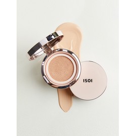 Isoi [Main product + refill set] Skincare vegan cushion SPF38 PA++ No. 21 / [본품+리필세트] 스킨케어 비건 쿠션 SPF38 PA++ 21호