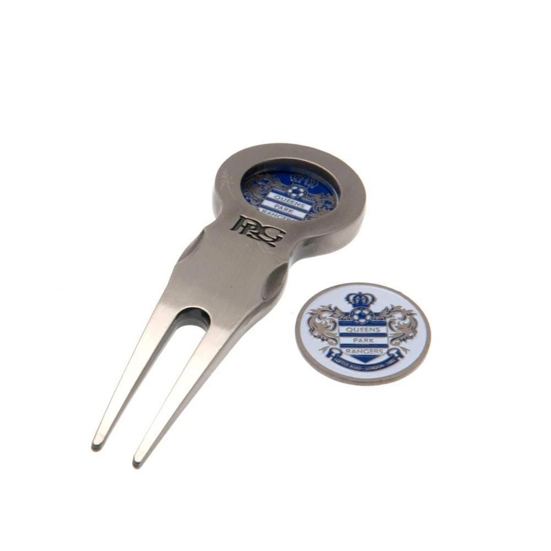 Queens Park Rangers Executive Divot Tool Set - Silver/Blue/White