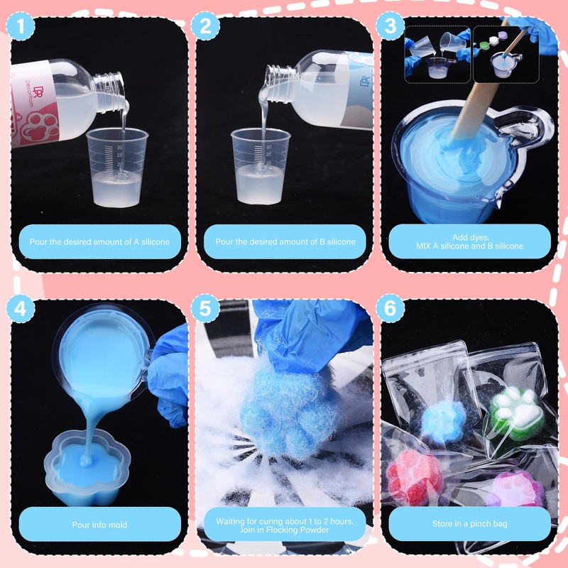 Gel for Taba Squishy Kit, 36oz Liquid Silicone Super Soft