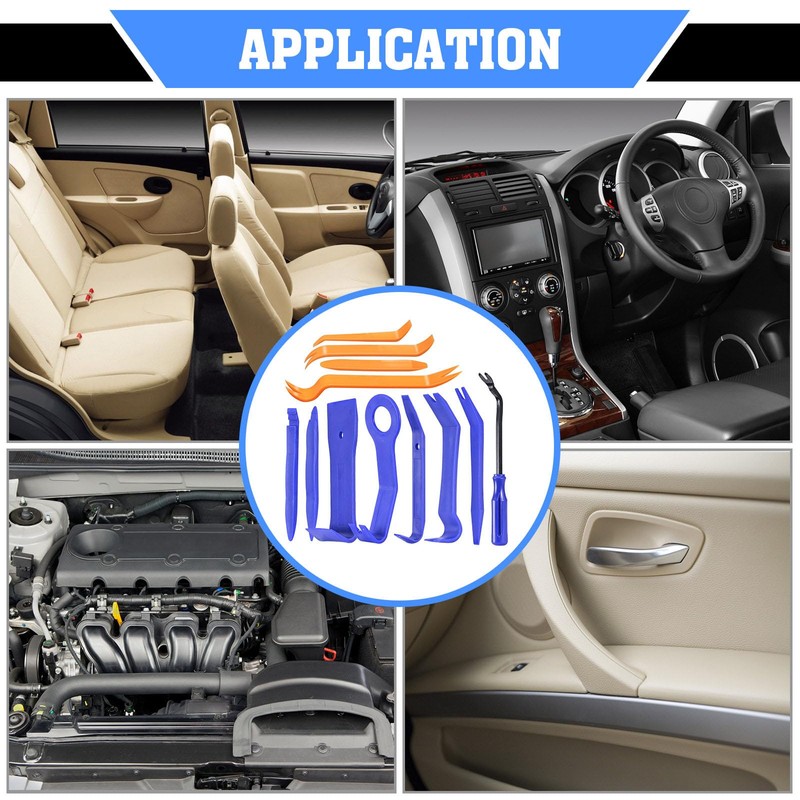 MumdoYAL 12 Piece Car Lever Tool, Trim Wedge Set for