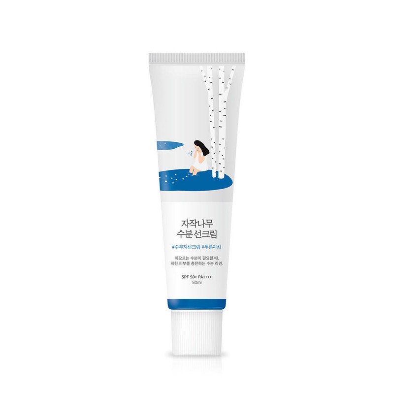 roundlab 라운드랩 자작나무 수분 선크림 50ml (SPF 50+ PA++++)