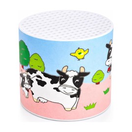 Moo Can Noise Maker | Cow Sound Toy | Moo Cows Sound Maker | Cow Noise Makers Can | Farm Animal Noise Maker | Mooing Cows Toy | Multicolor | 2.5H X 2.5W Inches