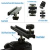 6 Inch Cold Shoe Extension Bracket - Dual Sided Camera