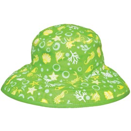Sunglasses & Hat Combo (Age 0-2) Green Tide Reversible Hat and Adventure Banz