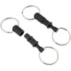 YangLand 2Pcs/Set Quick Release Keychain Pull-Apart Removable Keyring with Two